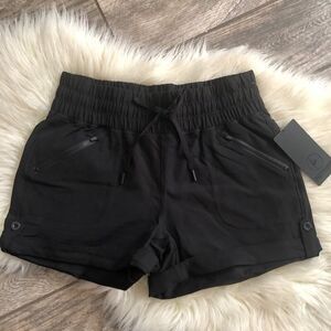 90 Degrees by Reflex Black Shorts